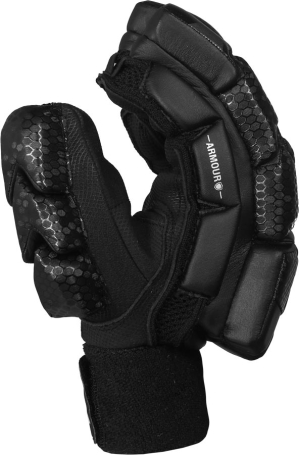 Arcadian Black Batting Gloves