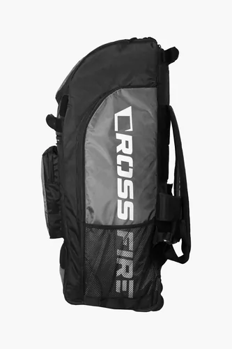 Right side view of Anglar CrossFire Wheelie Duffle Model Cricket Kit Bag